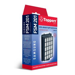 НЕРА-фильтр Topperr 1148 FSM201 для пылесоса Samsung серии SC21F50, SC15H40.. - фото 20962