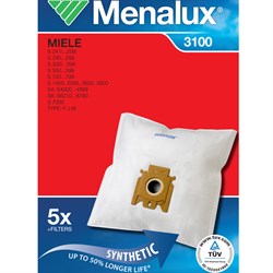 Набор пылесборников из микроволокна Menalux 3100 5шт для Miele FJM - фото 4869