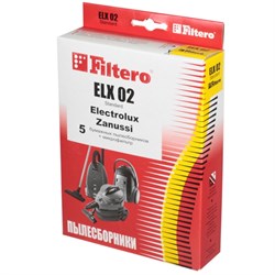 Мешки-пылесборники Filtero ELX 02 Standard, 5 шт, бумажные - фото 5334