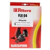 Мешки-пылесборники Filtero FLX 04 Standard, 5 шт, бумажные для Hitachi, DeLonghi, Thomas, Ufesa - фото 5336