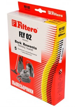 Мешки-пылесборники Filtero FLY 02 Standard, 5 шт, бумажные - фото 5337
