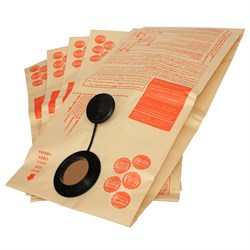 Комплект оригинальных бумажных пылесборников для пылесоса MAKITA 445X - 5 шт - фото 6146