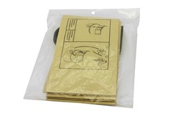 Комплект оригинальных бумажных пылесборников для пылесосов Интерскол ПУ-20/1000 - фото 6284