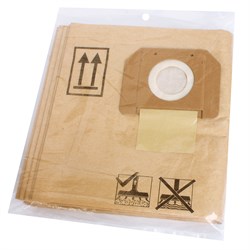 Комплект оригинальных бумажных пылесборников для пылесосов PROTOOL VCP 450 E-L, VCP 450 E-M - фото 6316
