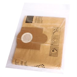 Комплект оригинальных бумажных пылесборников для пылесосов DeWALT D 27900, DWV902LP, DWV902M - фото 6380