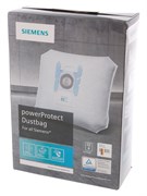 Мешки-пылесборники Siemens PowerProtect 17003049 тип "G ALL", 4 шт. 17003049