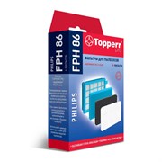 Набор фильтров Topperr 1145 FPH86 для пылесосов Philips