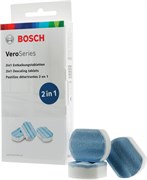 Таблетки Bosch 00312093 TCZ8002 в 1 очистка от накипи + защита от коррозии для кофемашин большие 3шт по 40г