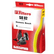 Мешки-пылесборники Filtero SIE 02 Standard, 5 шт, бумажные для Bosch, Siemens SIE02S