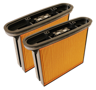 Фильтр складчатый из целлюлозы Euroclean BGPM-50 2 шт. для пылесоса Bosch  GAS-50